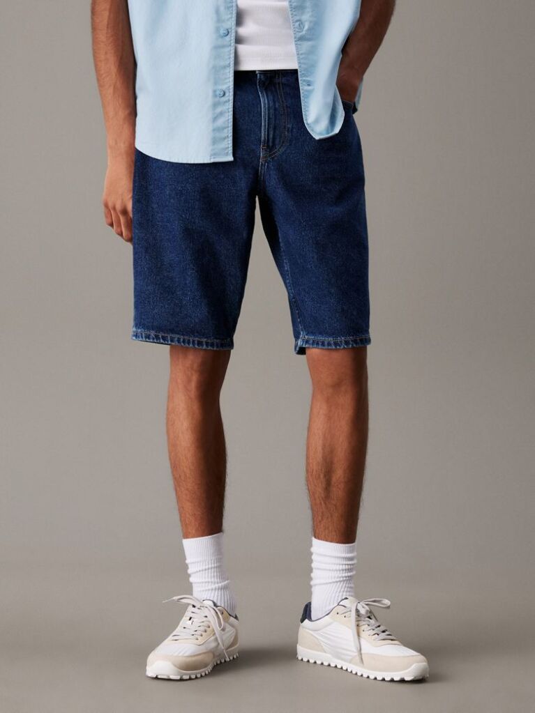 Denim Pantaloni Scurti Din Denim Cu Croiala Regulara  Barbati