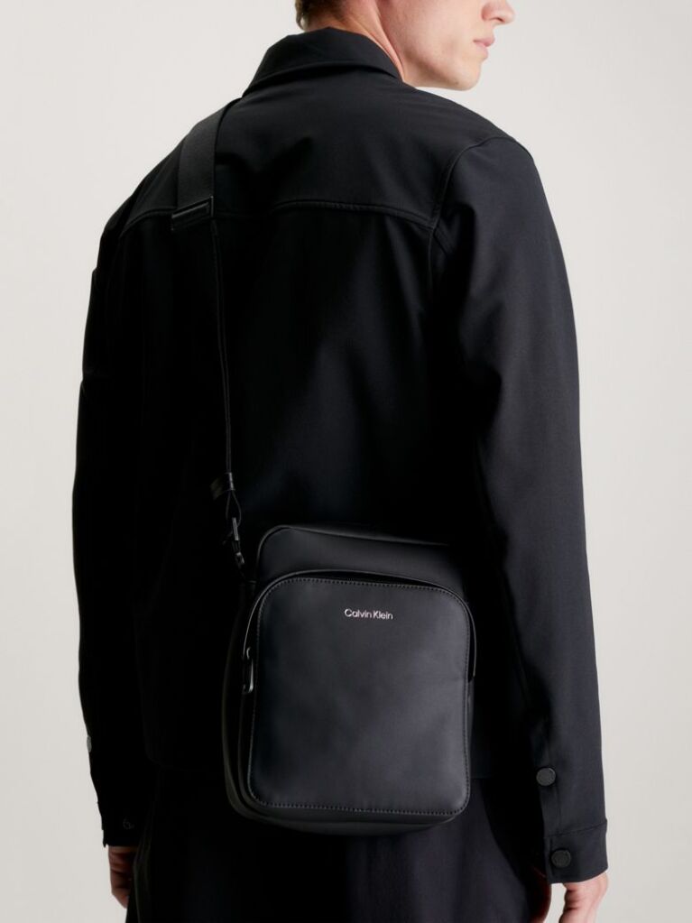 Black Reporter Bag  Men