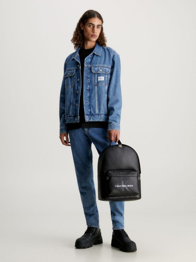 Negru Rucsac Rotund  Barbati