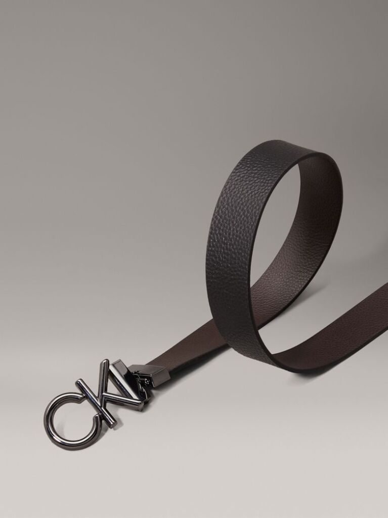 Multi Curea Reversibila Din Piele Cu Logo  Barbati