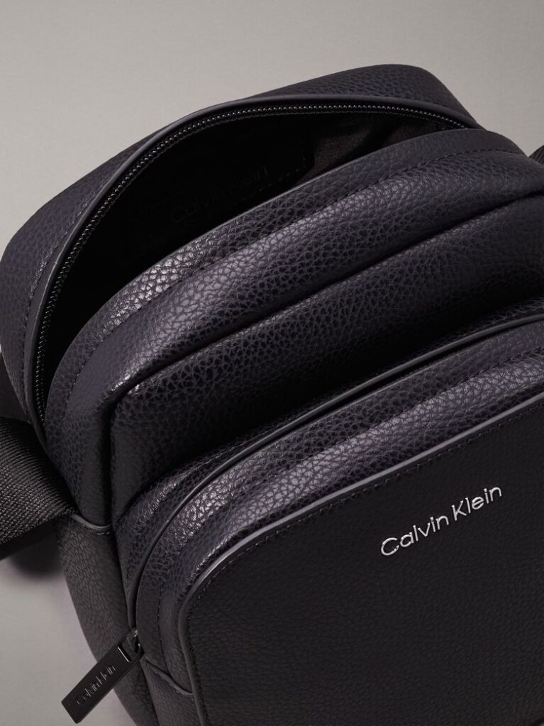 Black Reporter Bag  Men