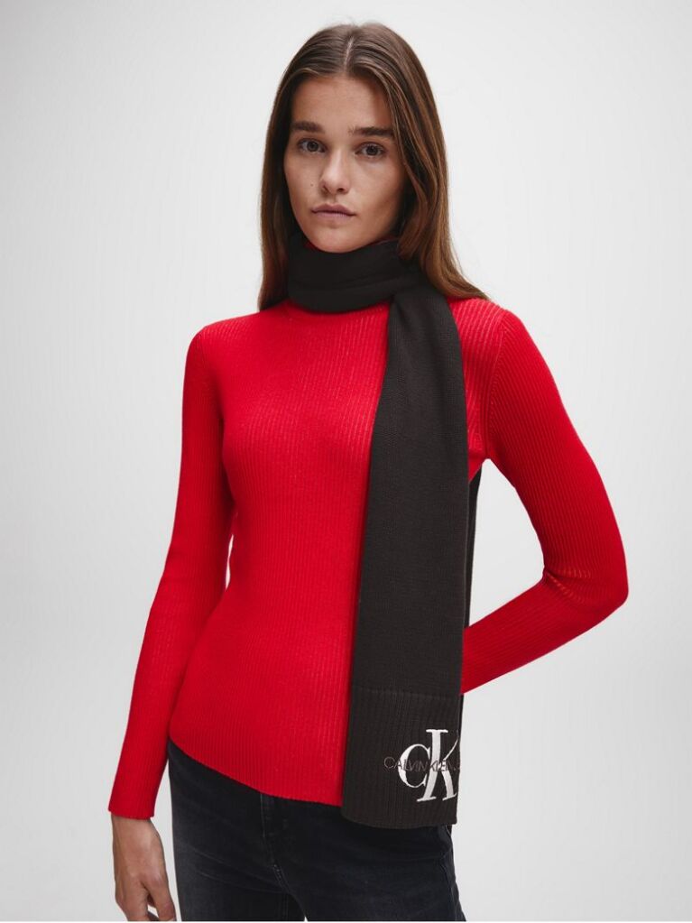 Black Basic Knit Top  Women