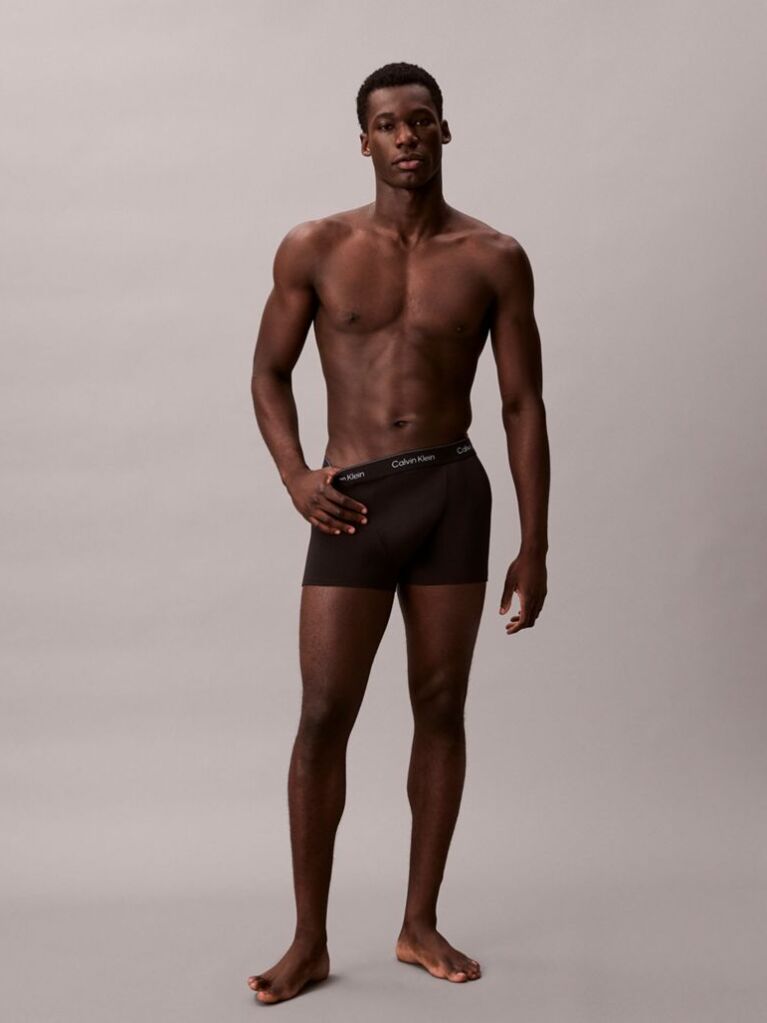 Negru Set 3 Boxeri Relaxati Dart – Icon Cotton Stretch  Barbati