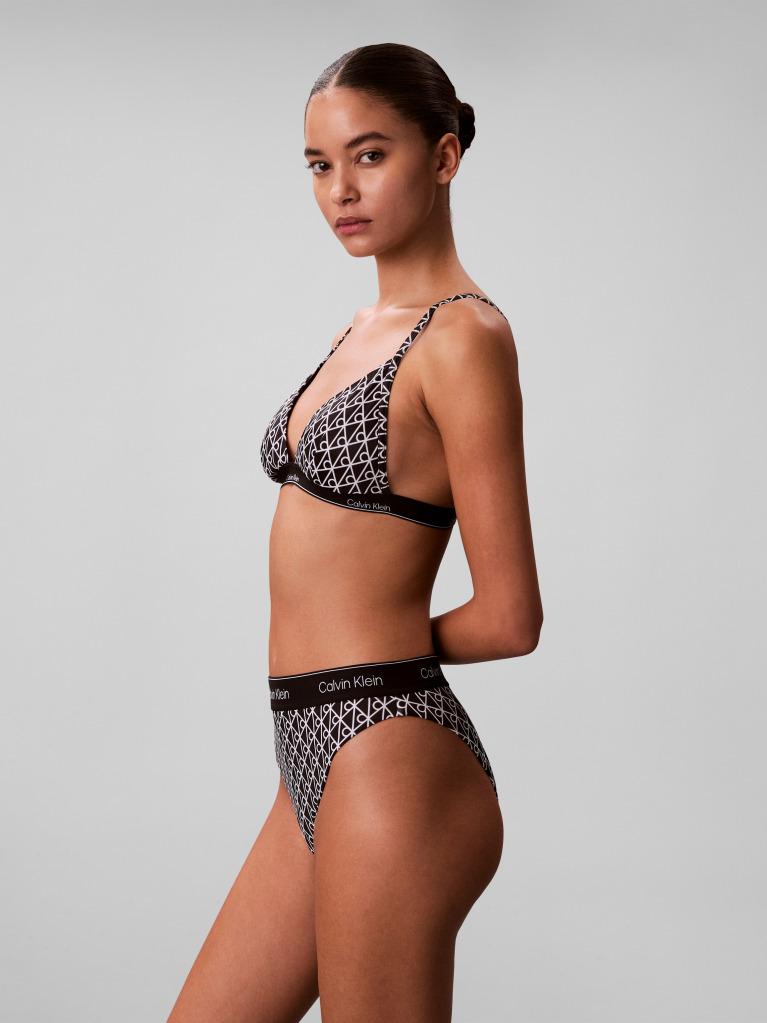 Black Brazilian Bikini Bottoms - CK Icon  Women