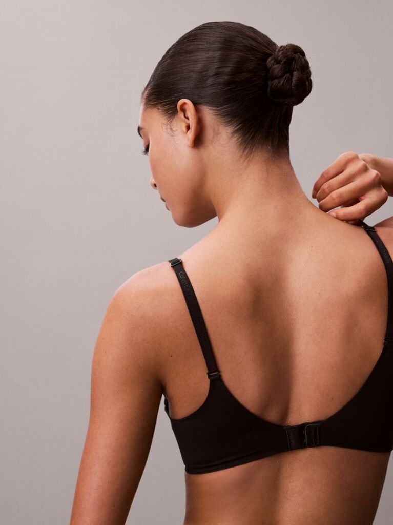 Negru Sutien Push-Up Cu Decolteu Adanc – Perfectly Fit  Femei