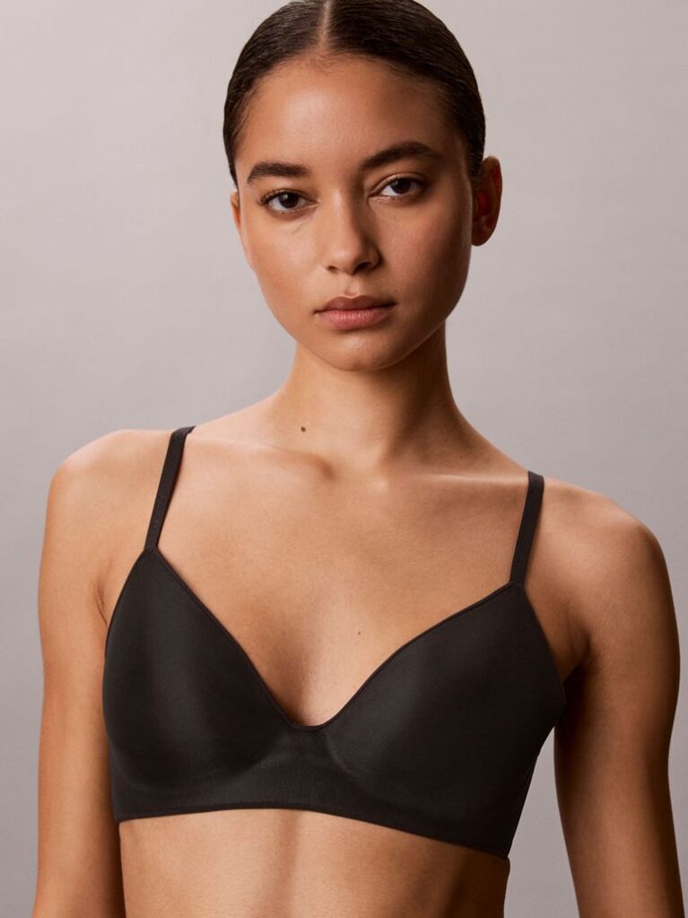 Black Lightly Lined Wirefree Bra - Perfectly Fit Ultralight  Women