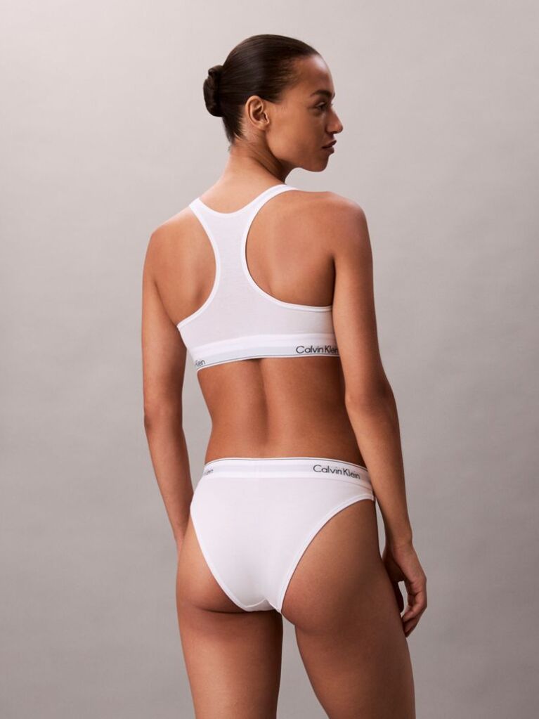 Alb Bralette Fara Captuseala – Icon Cotton Modal  Femei