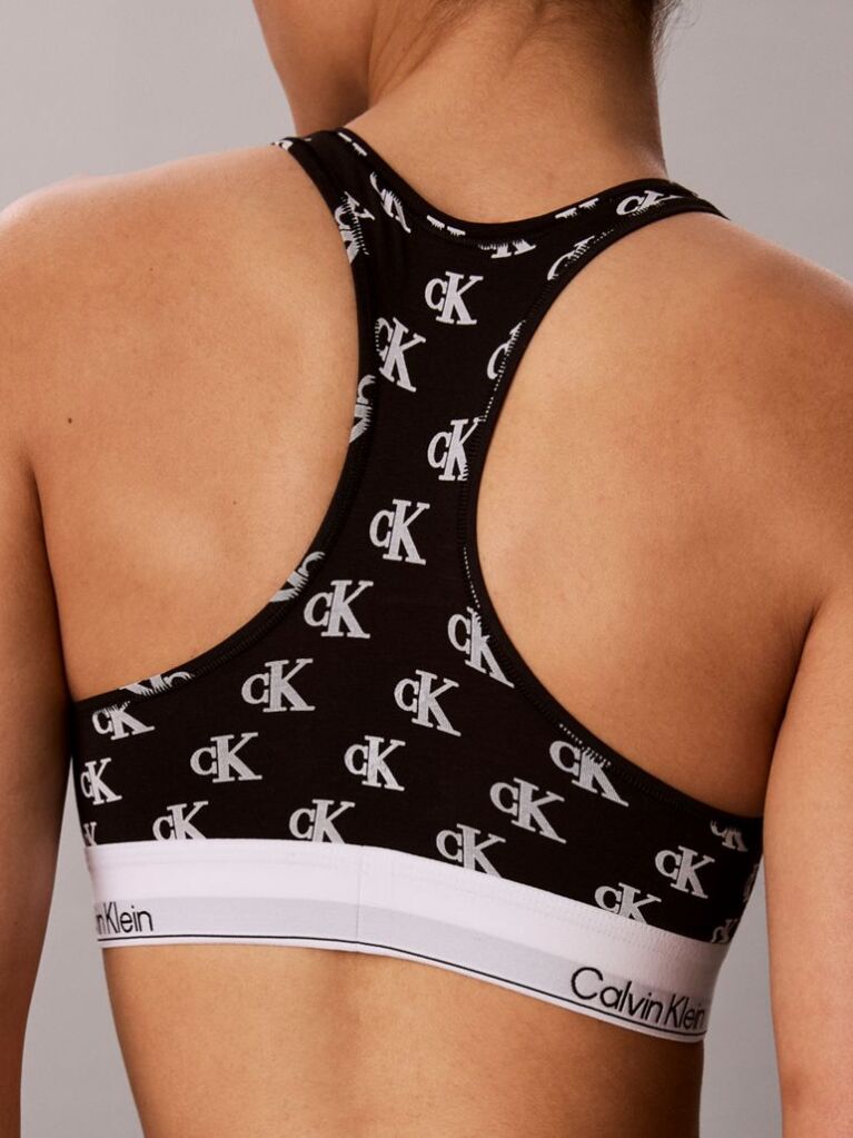 Negru Bralette Fara Captuseala – Icon Cotton Modal  Femei