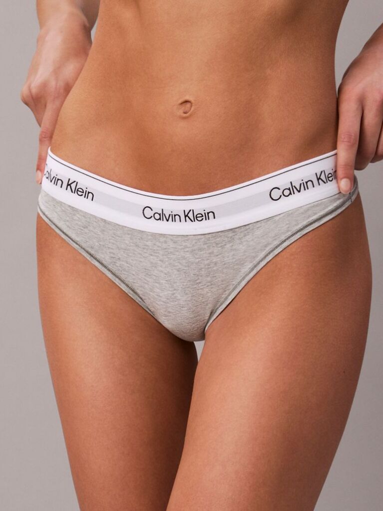 Gri Chiloti Tanga – Icon Cotton Modal  Femei