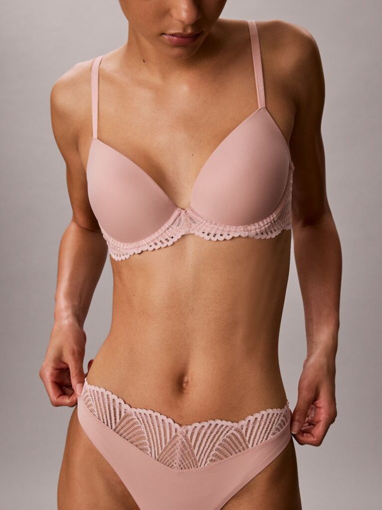 Roz Chiloti Tanga - Perfectly Fit Lace  Femei