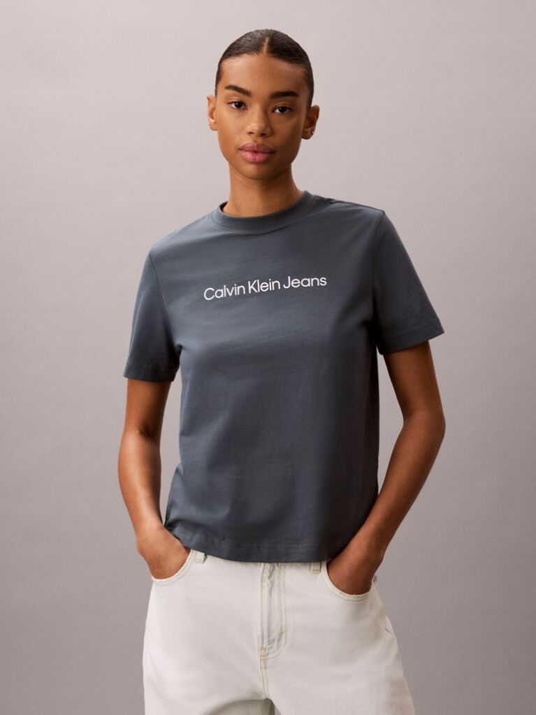Albastru Tricou Cu Maneca Scurta  Femei