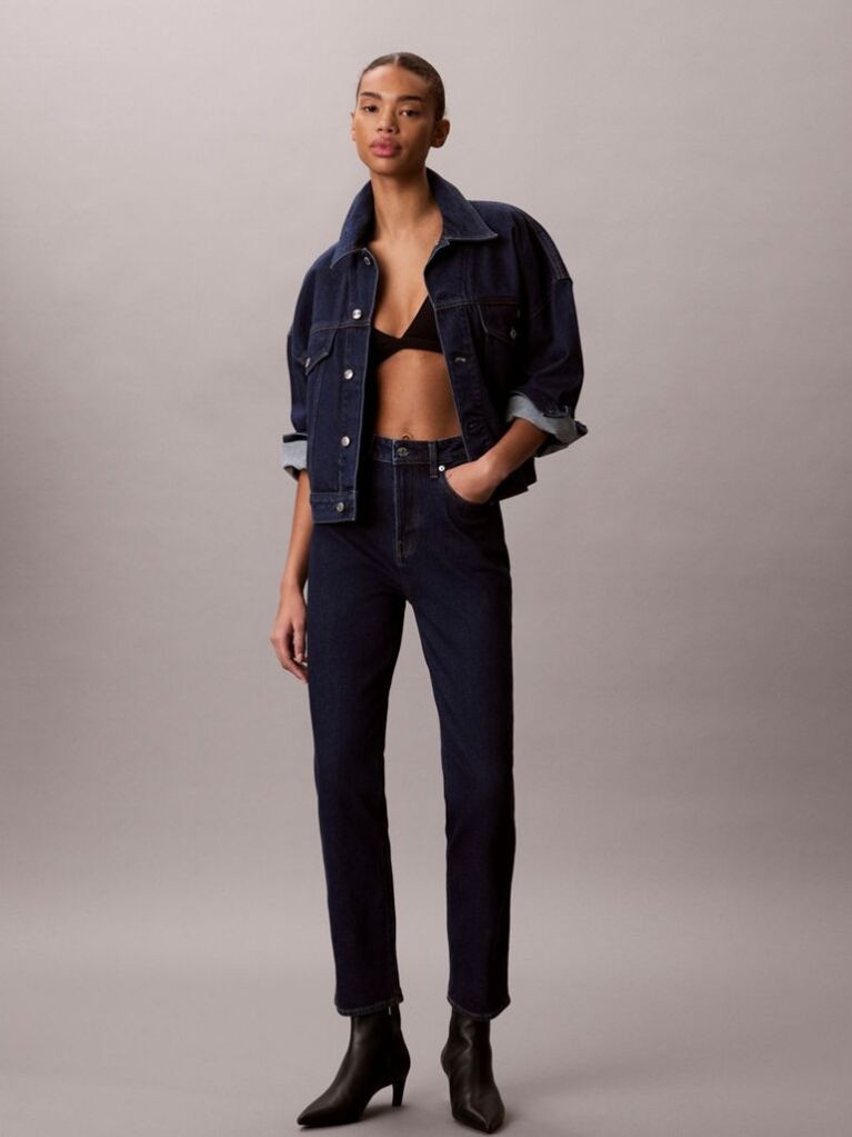 Denim Relaxed Denim Jacket  Women