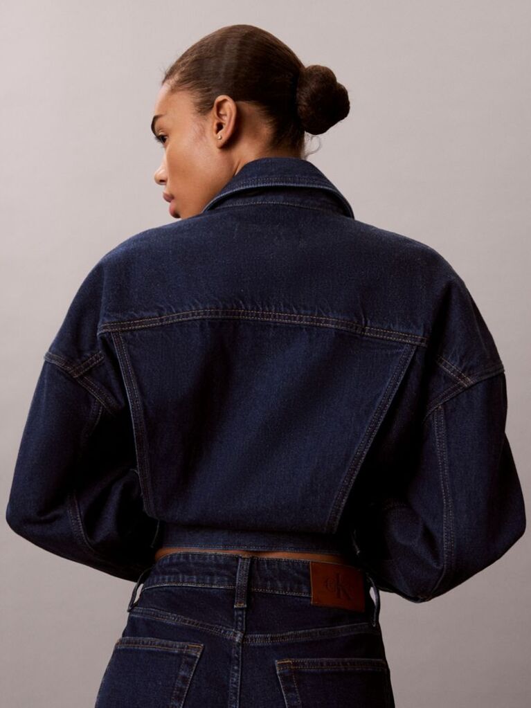 Denim Relaxed Denim Jacket  Women