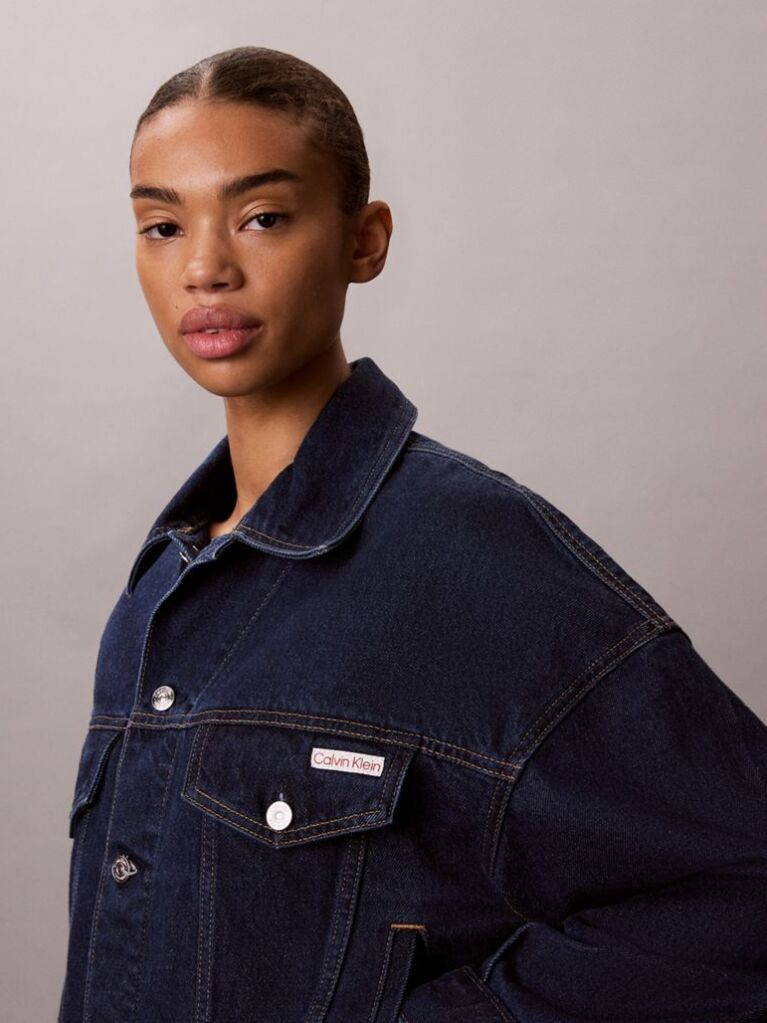Denim Relaxed Denim Jacket  Women