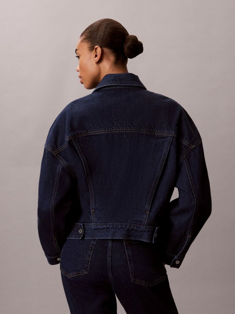 Denim Relaxed Denim Jacket  Women