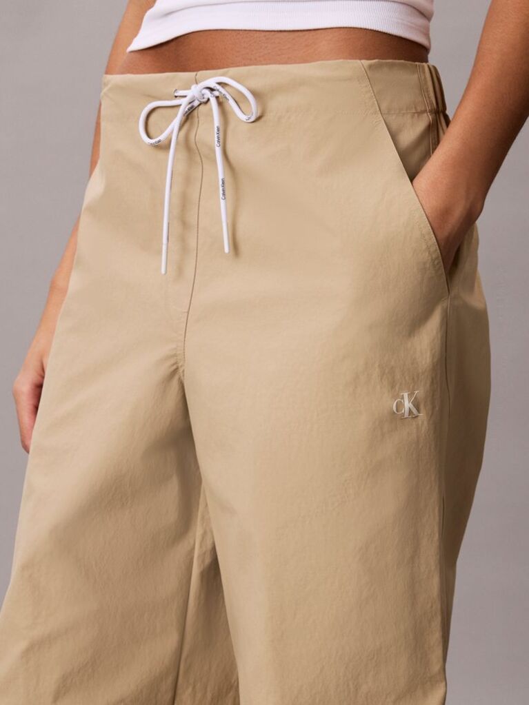Maro Pantaloni Lejeri Din Nylon Moale  Femei