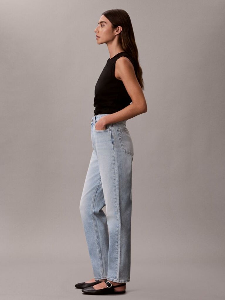 Denim Blugi Mom  Femei