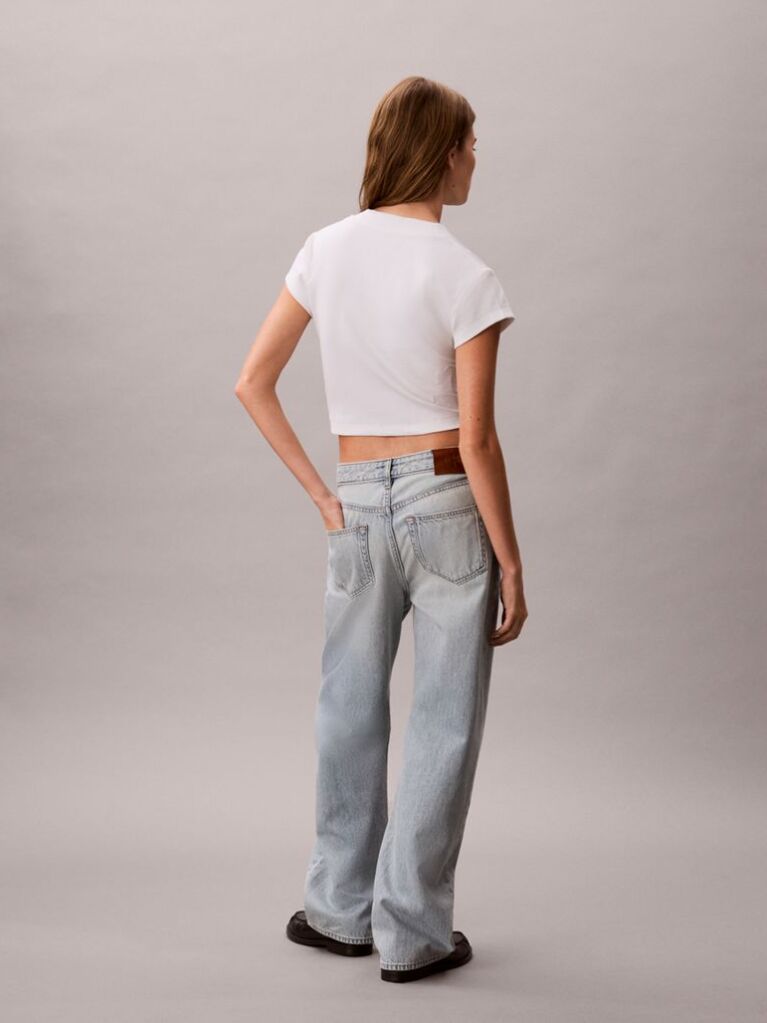 Denim Blugi Drepti Anii '90  Femei