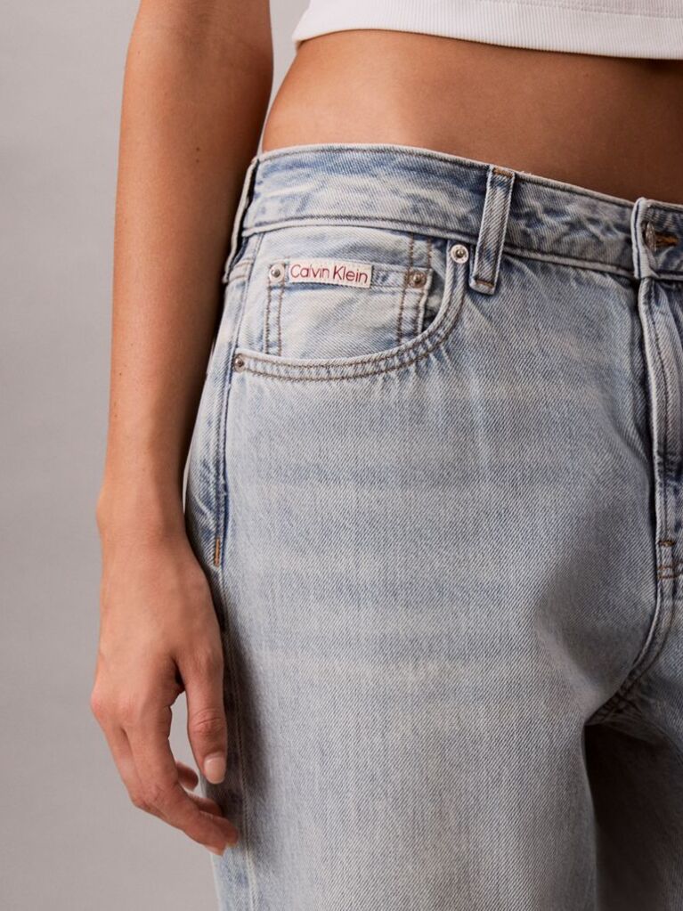 Denim Blugi Drepti Anii '90  Femei