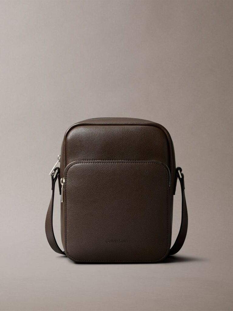 Brown Small Crossbody Bag  Men