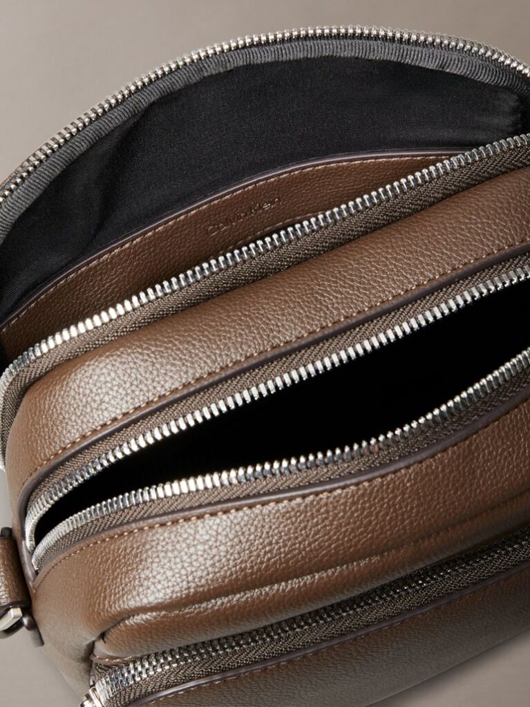 Brown Small Crossbody Bag  Men