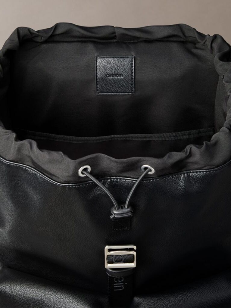 Negru Rucsac Cargo Cu Clapeta  Barbati