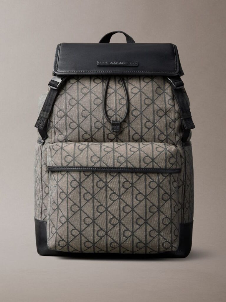 Multi Rucsac Impermeabil Din Jacquard Cu Logo  Barbati