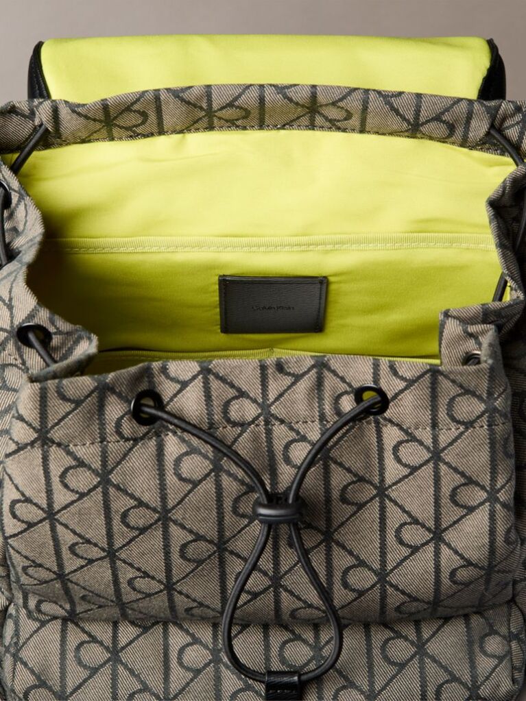 Multi Rucsac Impermeabil Din Jacquard Cu Logo  Barbati