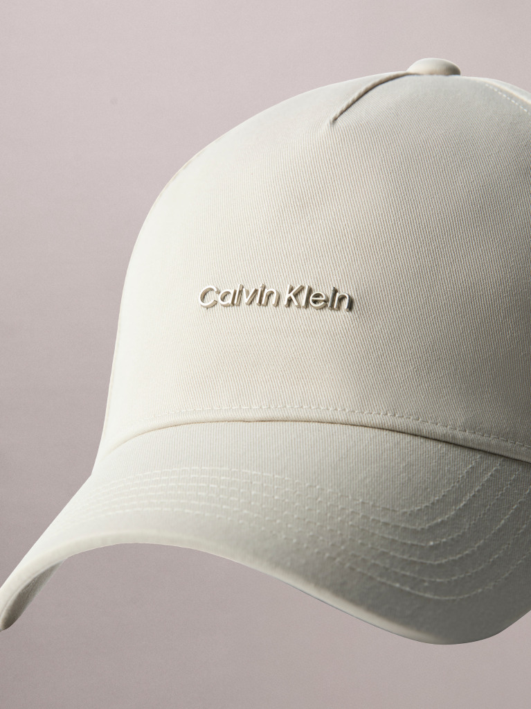 White UV Cotton Twill Adjustable Cap  Men