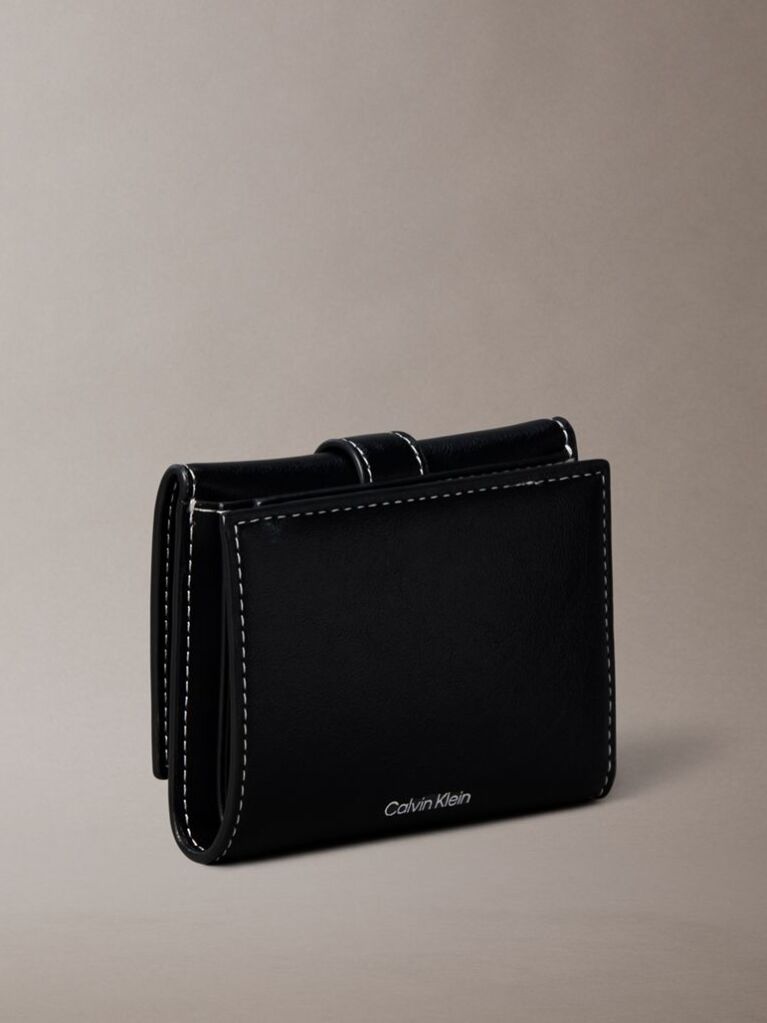 Negru Portofel 2 In 1 Cu Protectie RFID Si Suport Pentru Carduri  Femei
