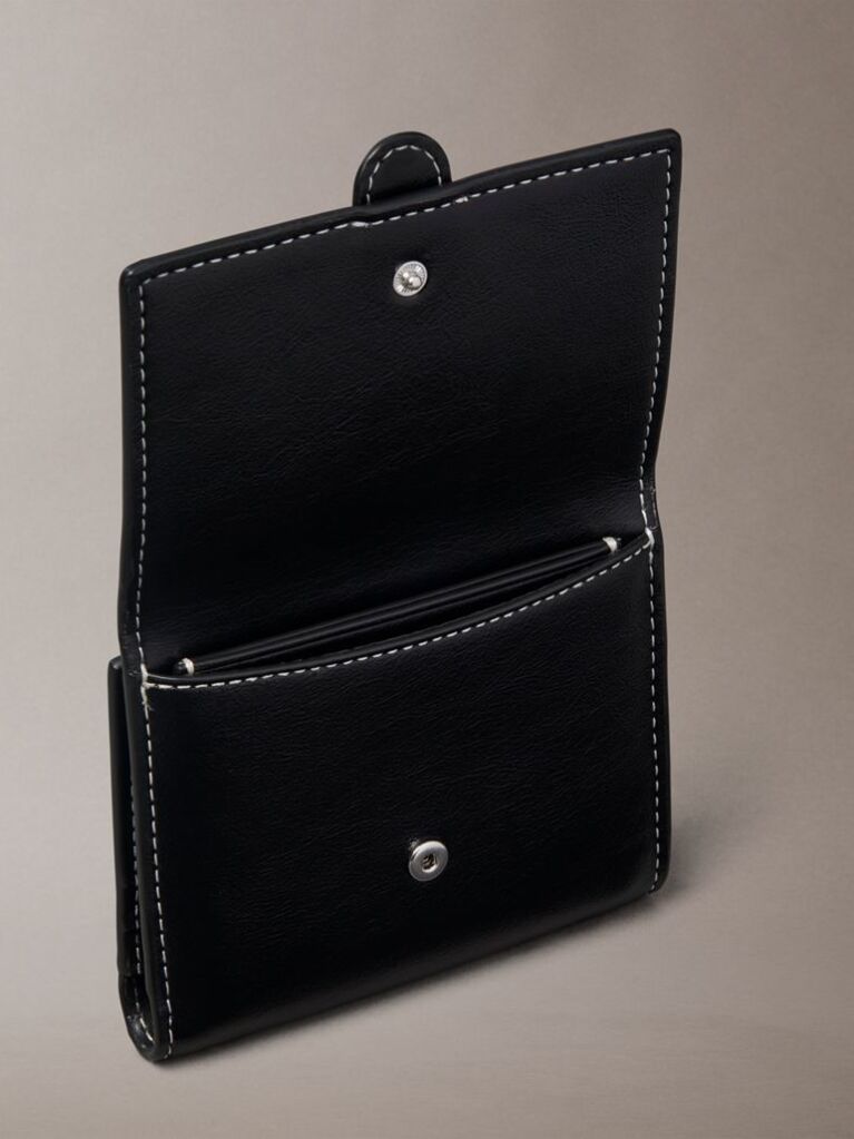 Negru Portofel 2 In 1 Cu Protectie RFID Si Suport Pentru Carduri  Femei