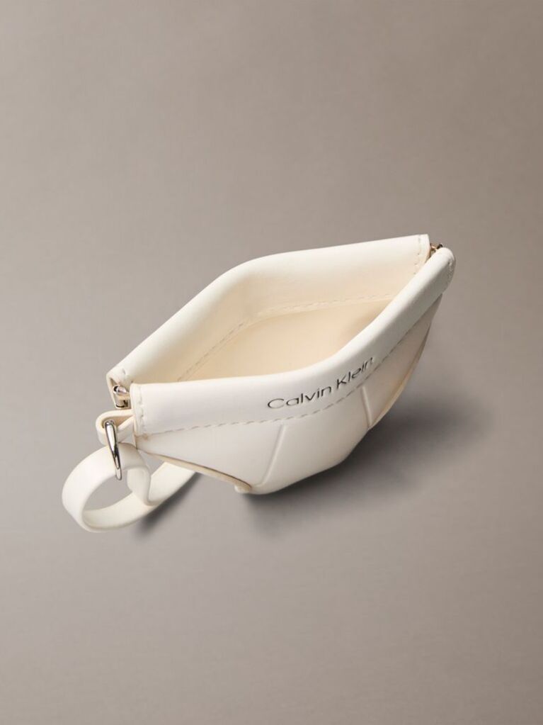 Alb Mini Charm In Forma De Slip Cu Logo  Femei