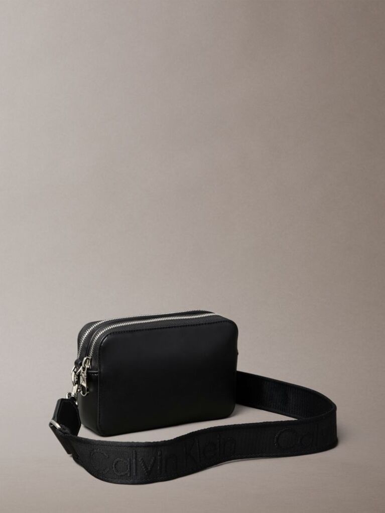 Negru Geanta Stucturata Crossbody Convertibila Cu 2 Bretele  Femei