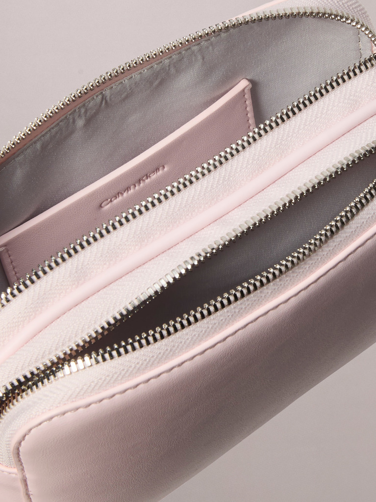 Roz Geanta Stucturata Crossbody Convertibila Cu 2 Bretele  Femei