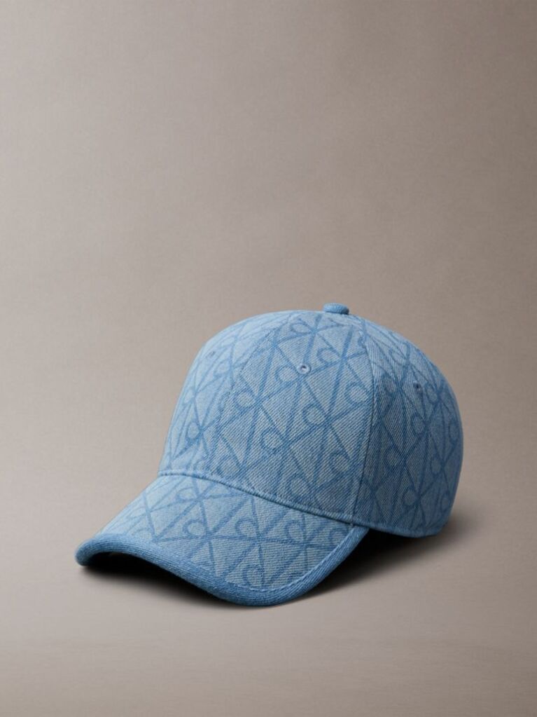 Denim Sapca Din Denim Cu Logo-Emblema Burnout  Femei