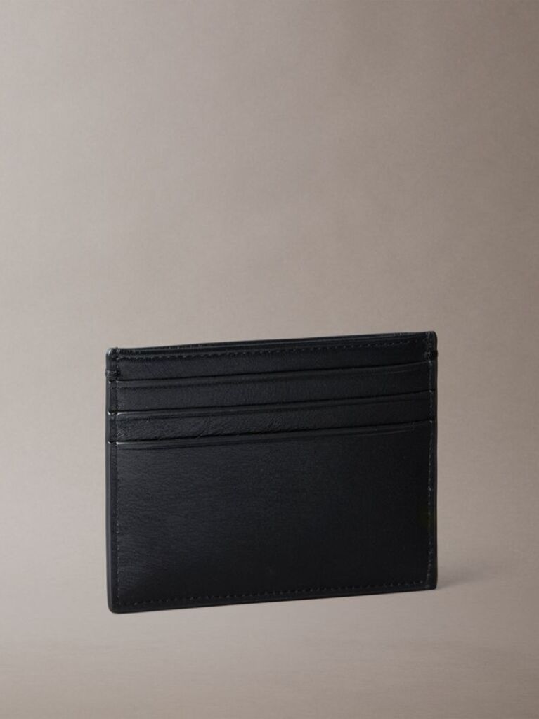 Negru Portcard Cu Impresie Sculptata  Barbati