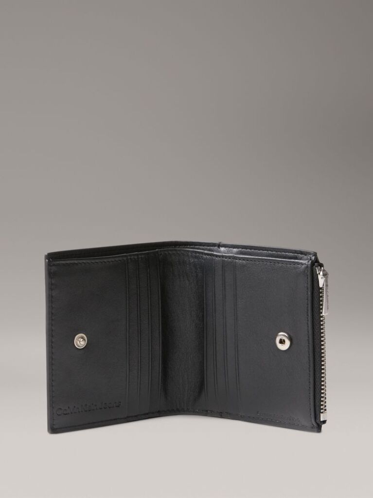 Black Leather Wallet  Men