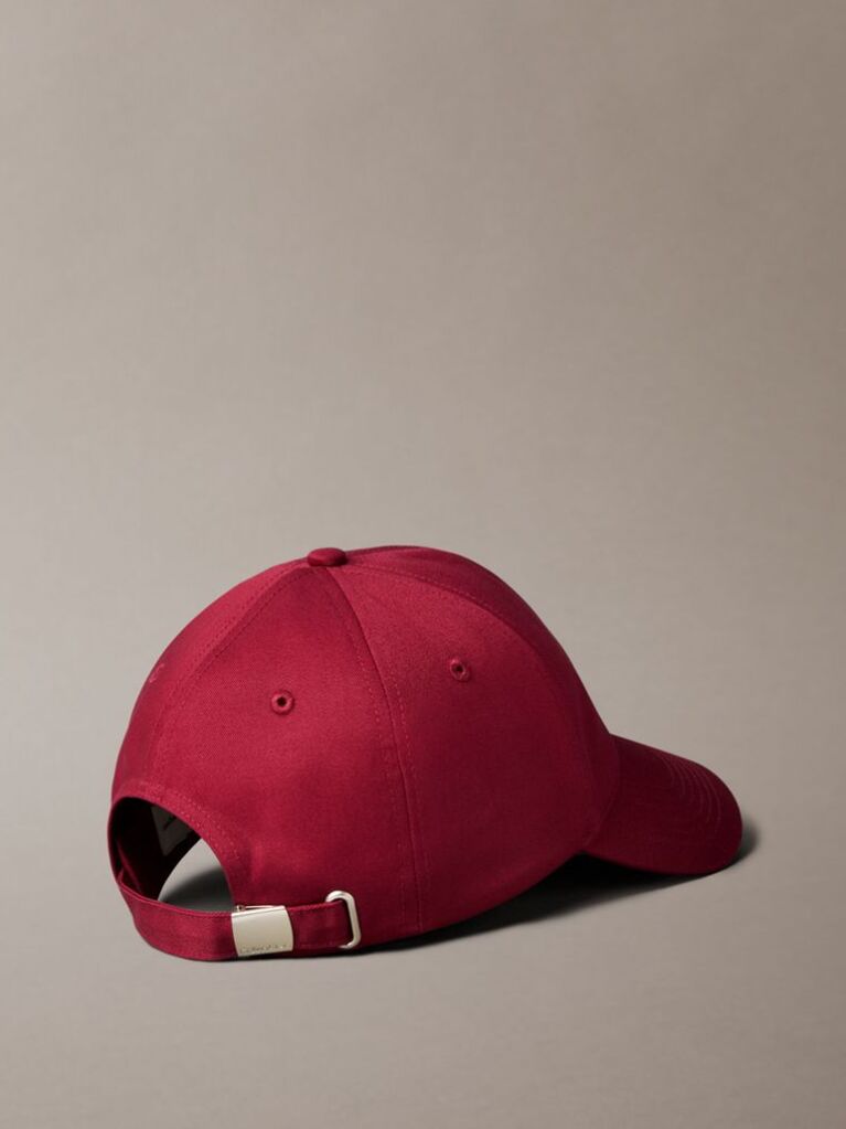 Rosu Sapca Baseball Cu Logo Monogram Brodat  Barbati