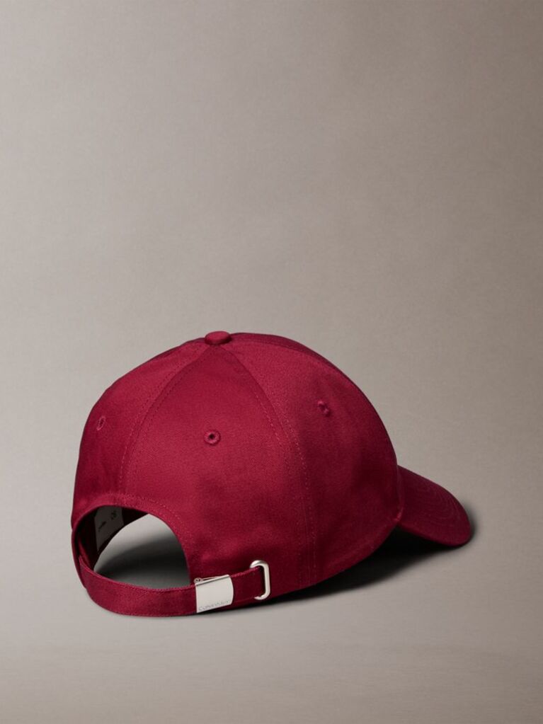 Rosu Sapca Baseball Cu Logo Monogram Brodat  Barbati