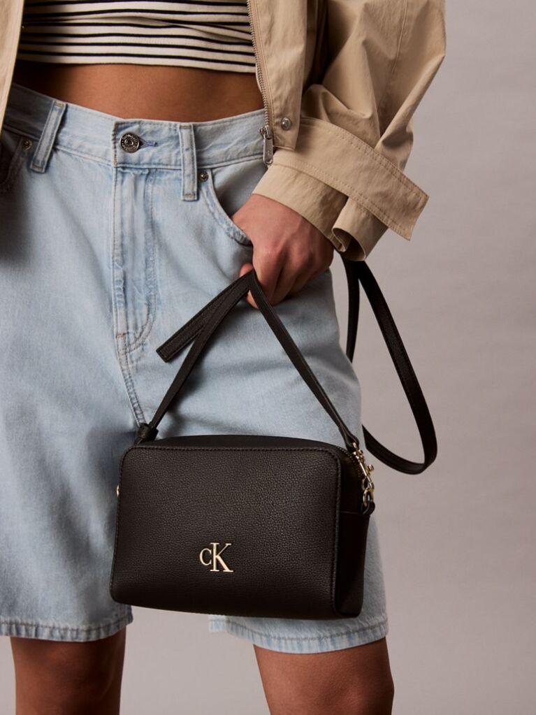 Negru Geanta Crossbody Structurata  Femei