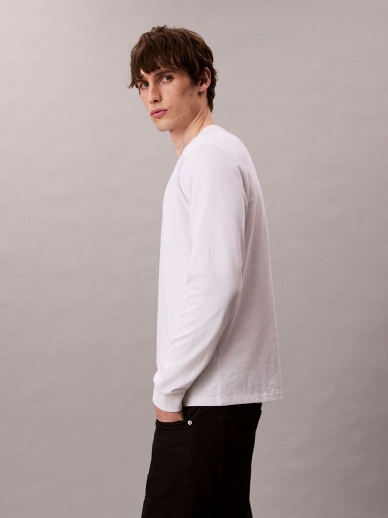 Alb Tricou Relaxat Cu Logo Archive  Barbati