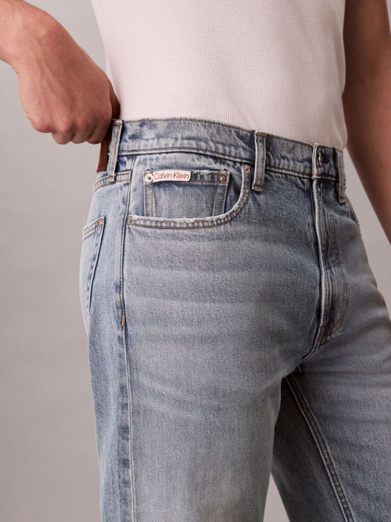 Denim Blugi Cu Croiala Dreapta Standard  Barbati