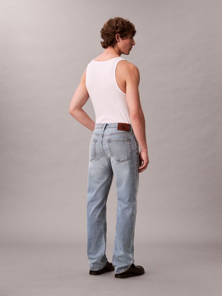Denim Blugi Cu Croiala Dreapta Standard  Barbati