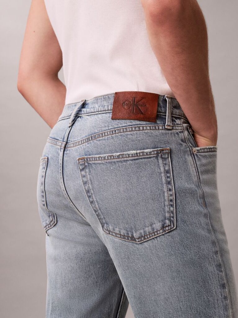 Denim Blugi Cu Croiala Dreapta Standard  Barbati