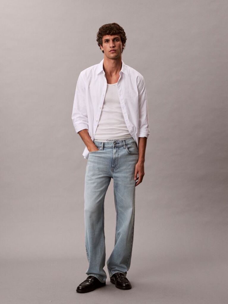 Denim Blugi 90'S Cu Croiala Dreapta  Barbati
