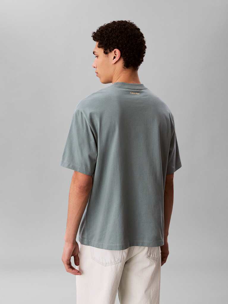 Grey 16S April Graphic Seasonal T-Shirt  Men
