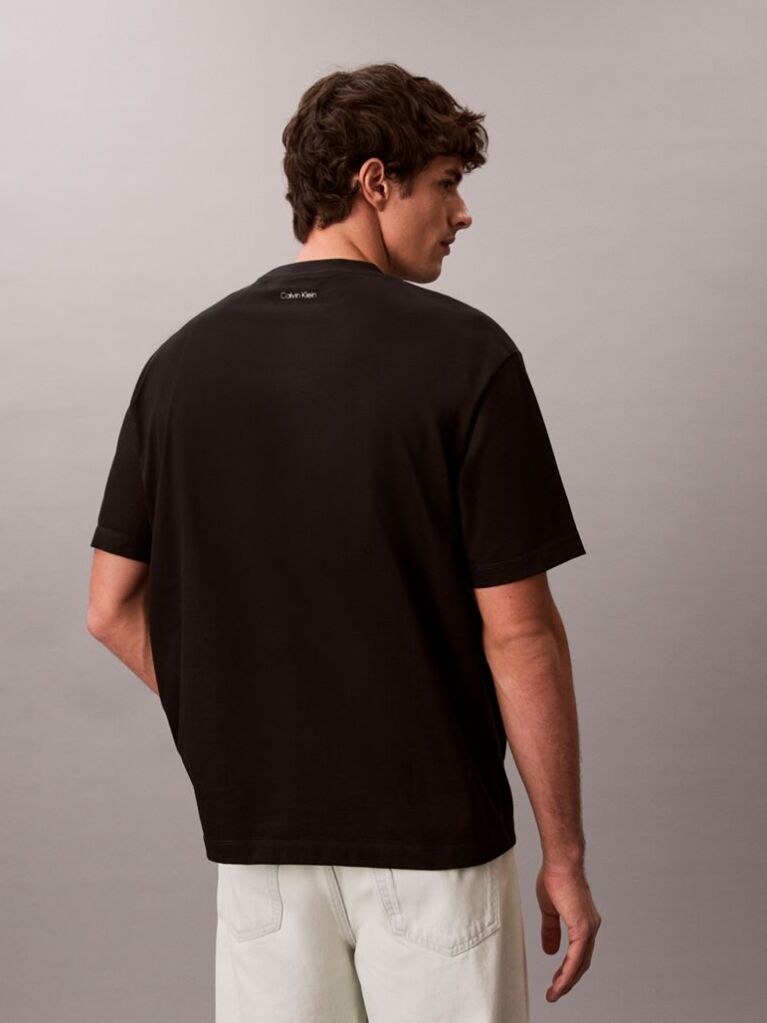 Black 16S April Graphic Seasonal T-Shirt  Men