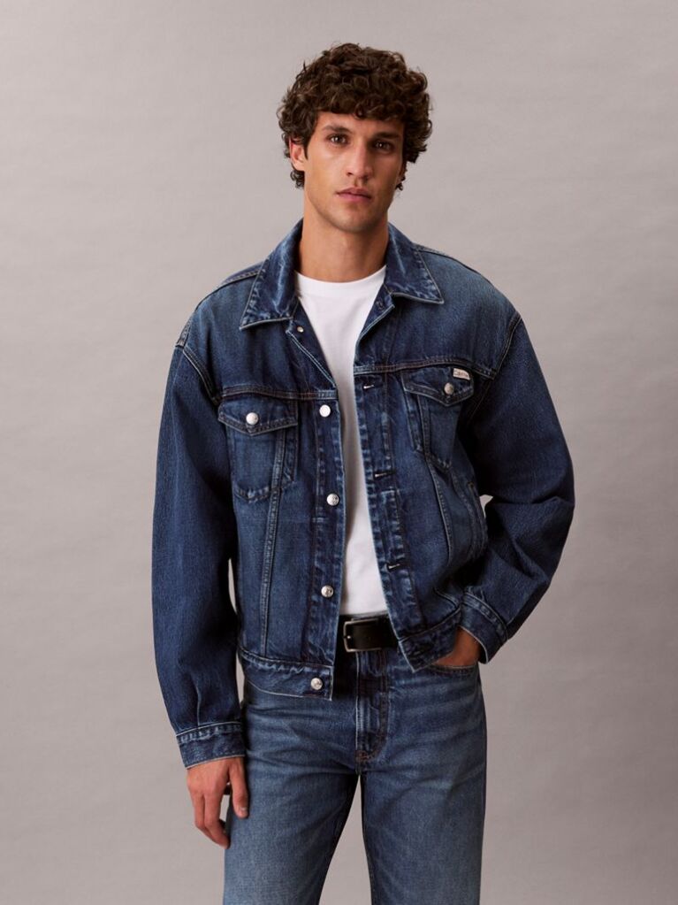 Denim 90s Denim Trucker Jacket  Men