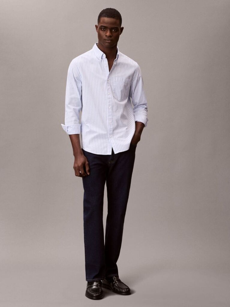 Denim Slim Tapered Jeans  Barbati