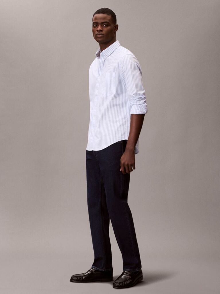 Denim Slim Tapered Jeans  Barbati